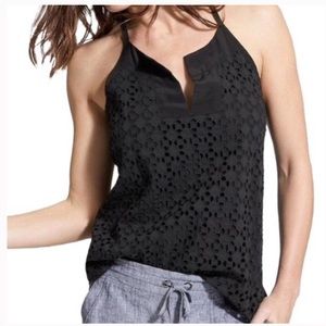 Athleta casual wear eyelet top